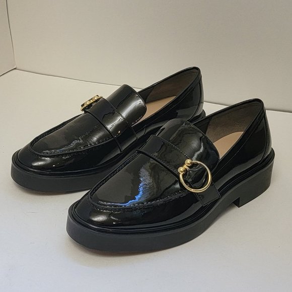 Stuart Weitzman Brenna Patent Leather Loafer - Picture 3 of 13